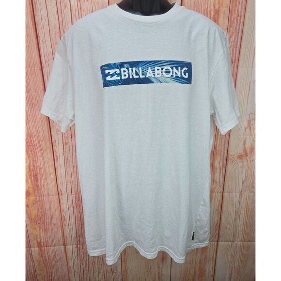 Billabong Mens White Core Fit Tee XX Large 100% Cotton Thin - Check Measurements - Picture 1 of 7